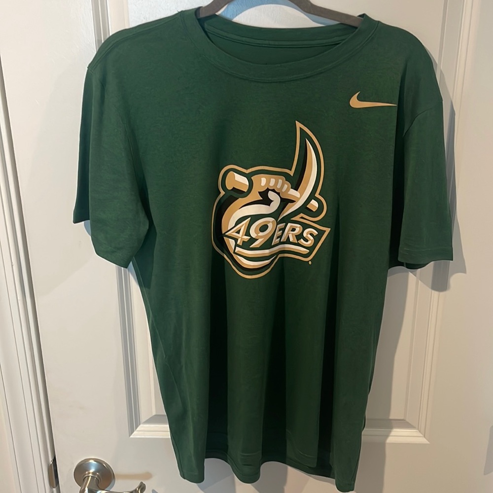 Green Nike UNC-Charlotte T-Shirt